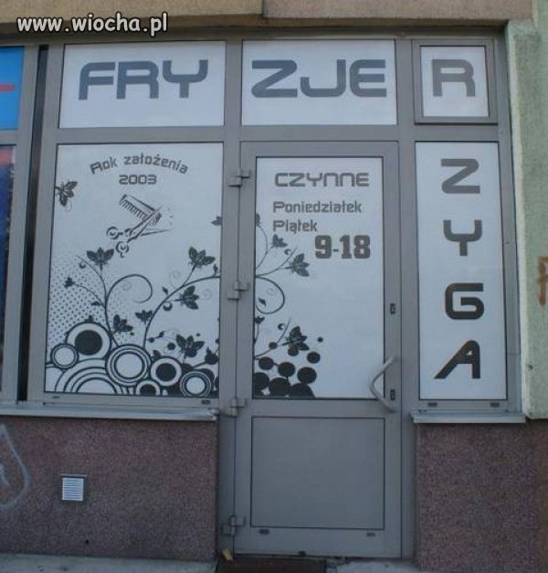 Fryzjer rzyga 