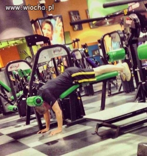 Pierwszy raz na siłowni
