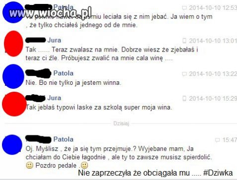 Widocznie ma to na co dzień