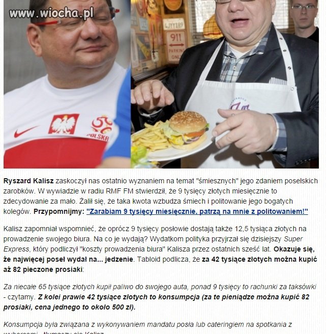 65 tys za paliwo, 9 tys rachunki za taksówki i ...
