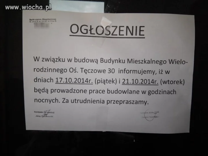 OGŁOSZENIE