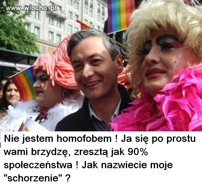 Nie jestem homofobem..