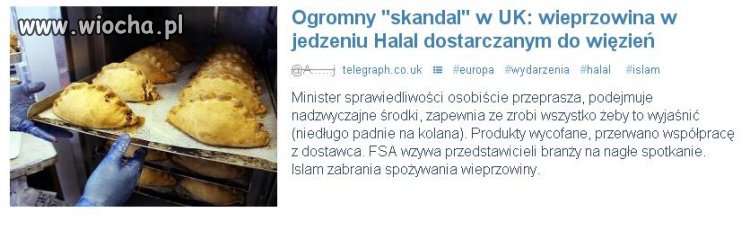 Jak się muzułmanom nie podoba- niech nie jedzą!