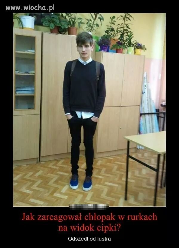 Facer w rurkach to nie facet