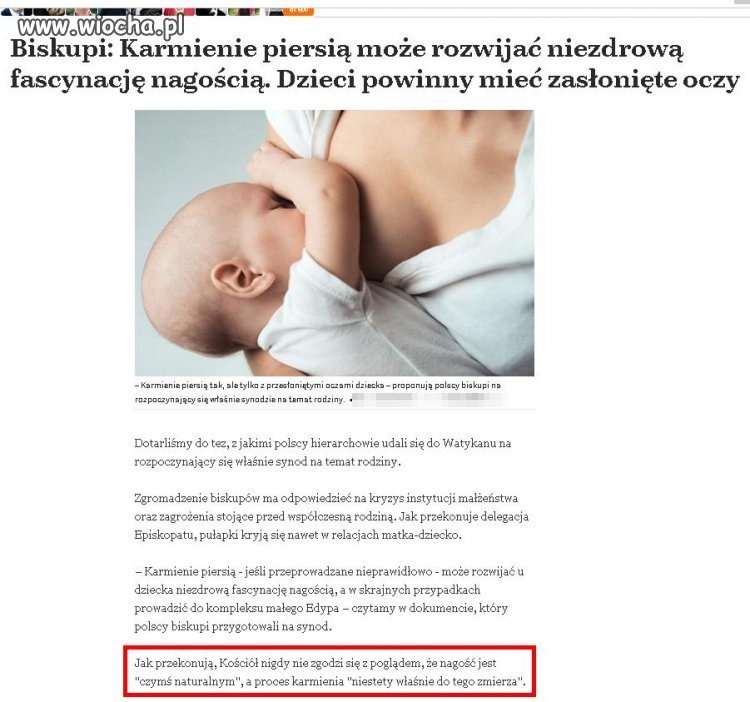 Facet w kiecce jest za to czymś zdrowym i naturalnym 