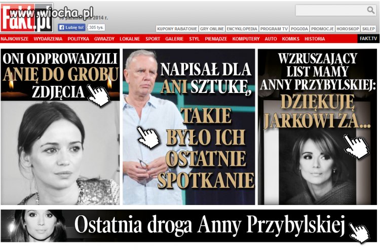 Tymczasem w szmatławcu