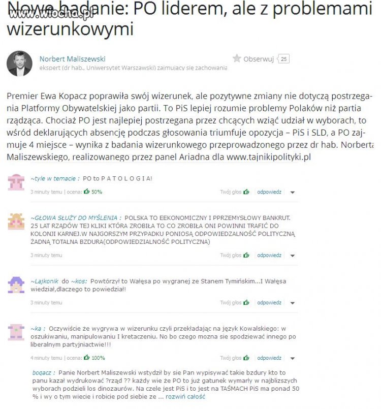 A na POnecie od rana pranie mózgu