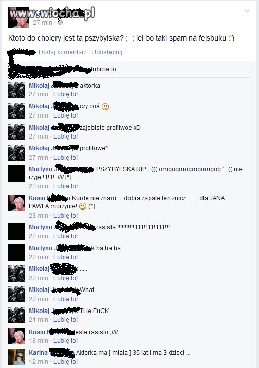 Patologia XXI wieku dzieci na Facebooku.