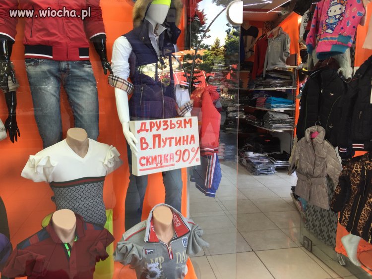 Przyjaciołom W. Putina 90 % zniżki 