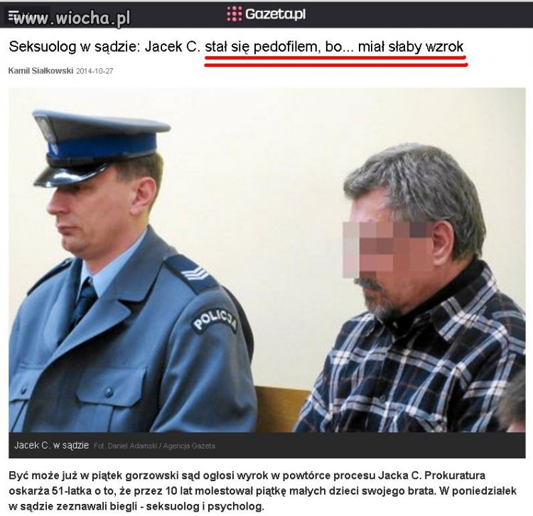 Trzeba uważać na okularników