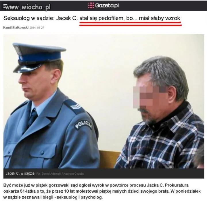 Trzeba uważać na okularników