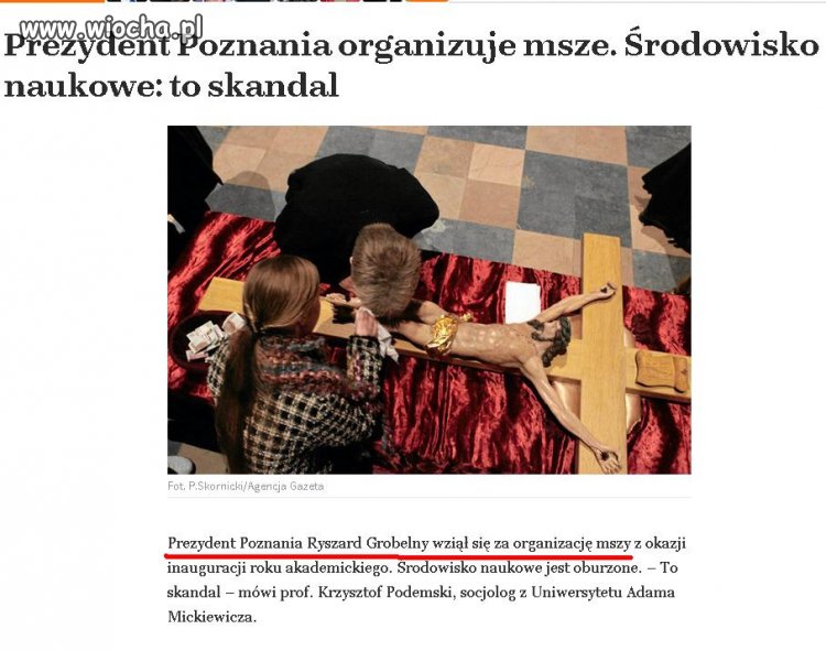 Ksiądz zbyt drogi to Prezydent sam sobie poradzi 