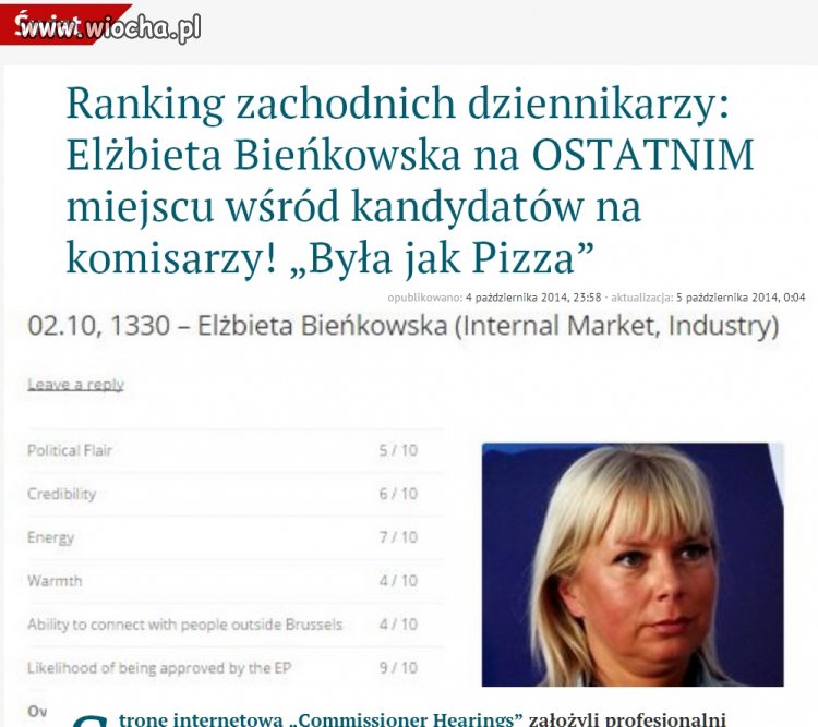 Arogancka Elżunia wyśmiana w UE