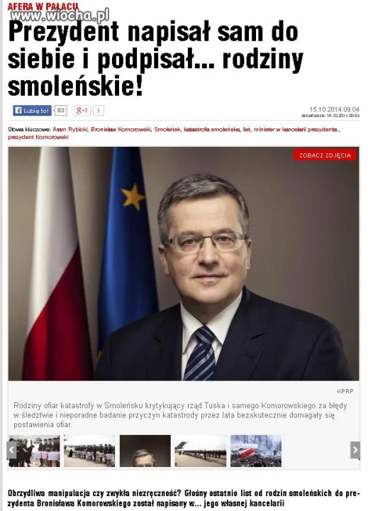 Tymczasem w szmatławcu 