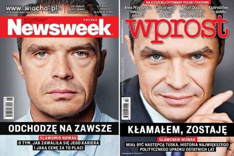 Jak"Wprost"wyprostował prostaka