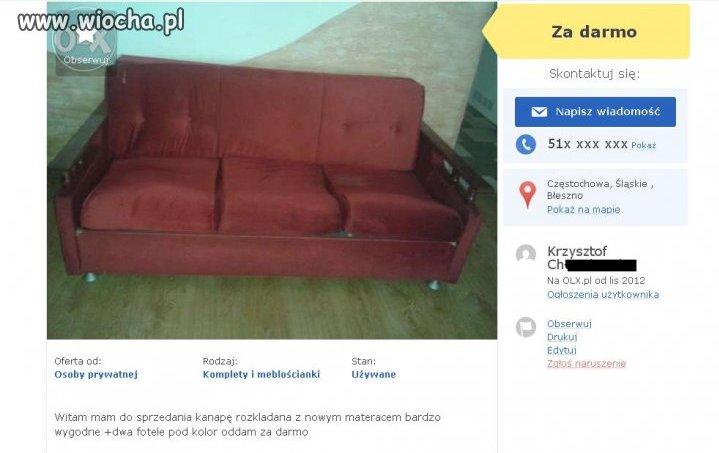 Dla niektórych pojęcie za darmo jest obce