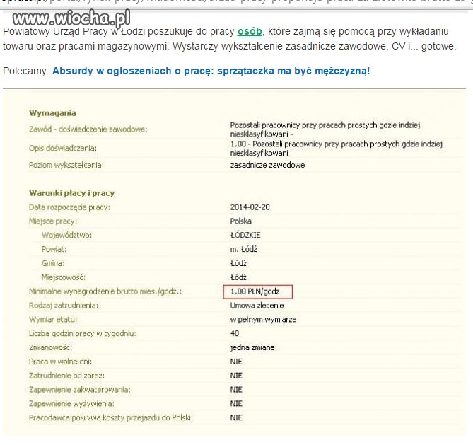 Za 20 dni pracy