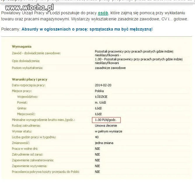 Za 20 dni pracy