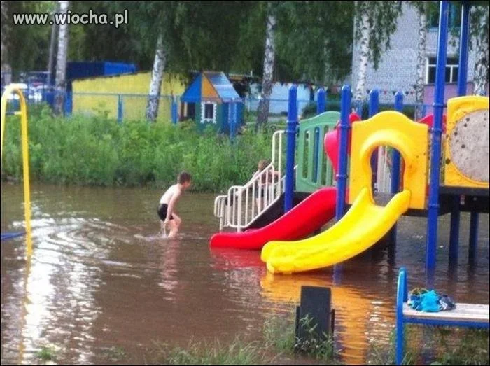 Osiedlowy aquapark.