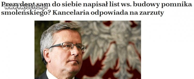 Listy do siebie pisze