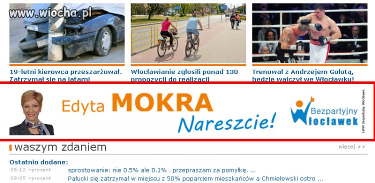 Nareszcie Mokra!