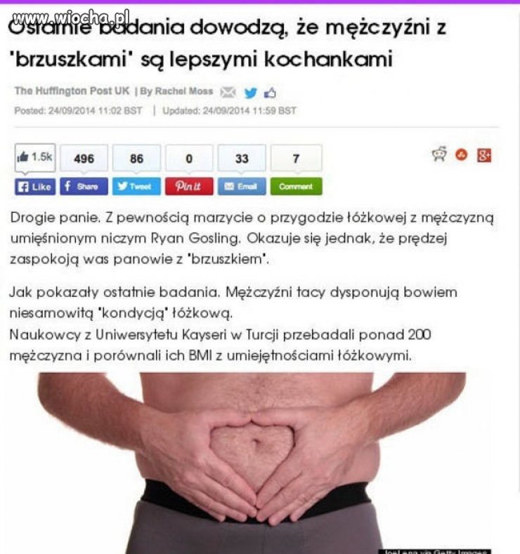 Miśkom na osłodę.