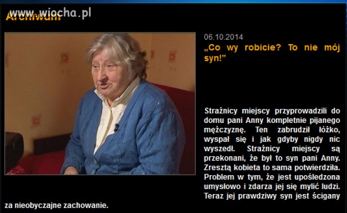 A najgorsze jest to...