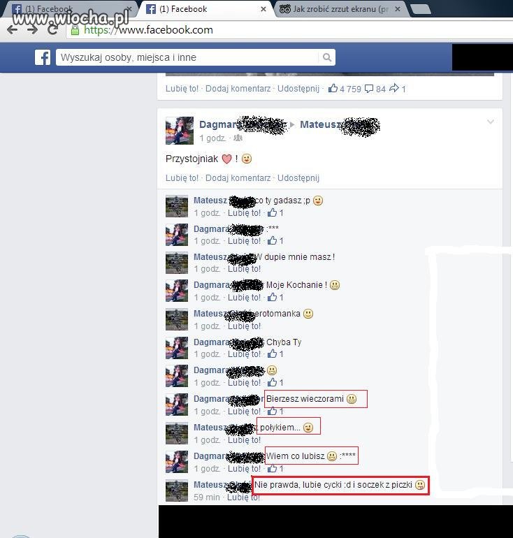 Wyznania na FB...