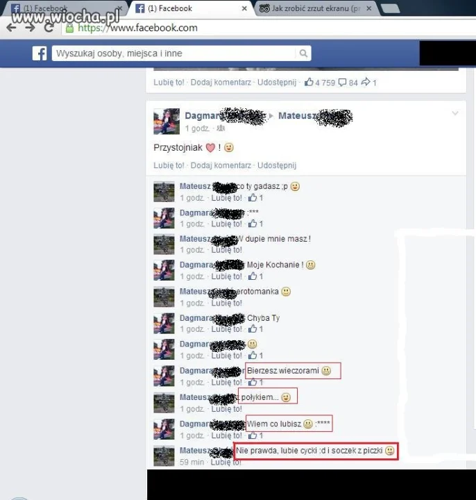 Wyznania na FB...