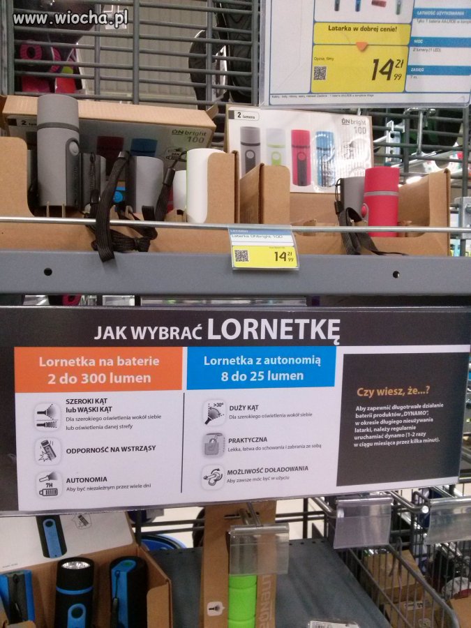 Lornetka na baterię