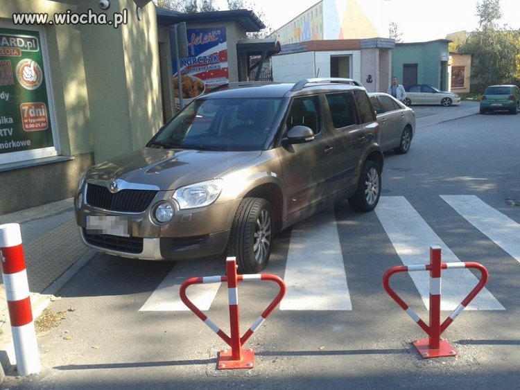 Miejsce parkingowe dla "inwalidów" 