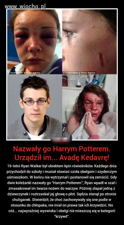 Wiocha dla dręczycieli czy dręczonego?