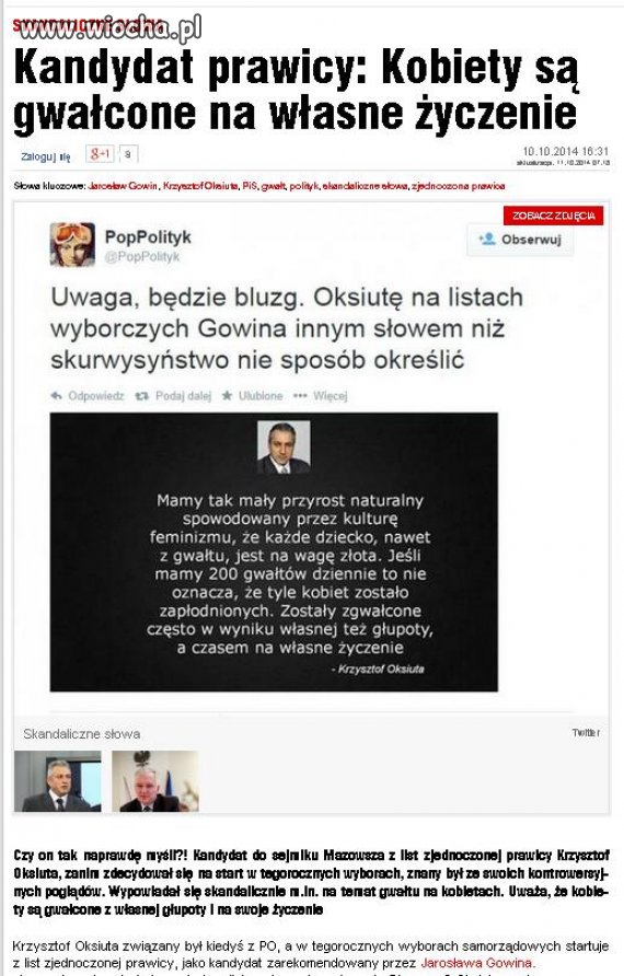 Kiedyś POwczyk, dziś jako Gowińczyk 