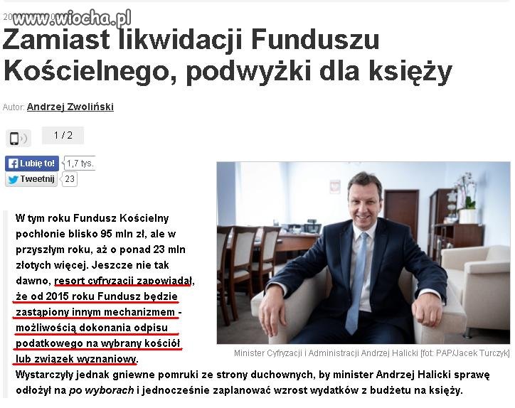 Platforma obiecała!!! 