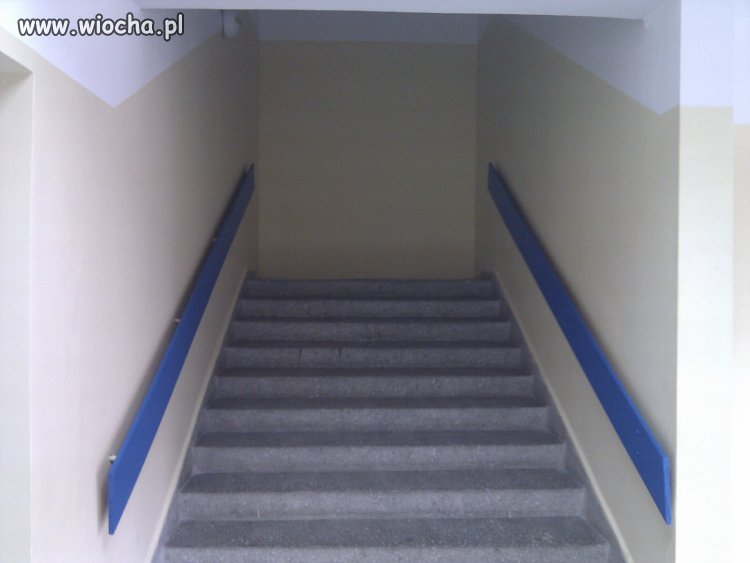 Schody do ściany.