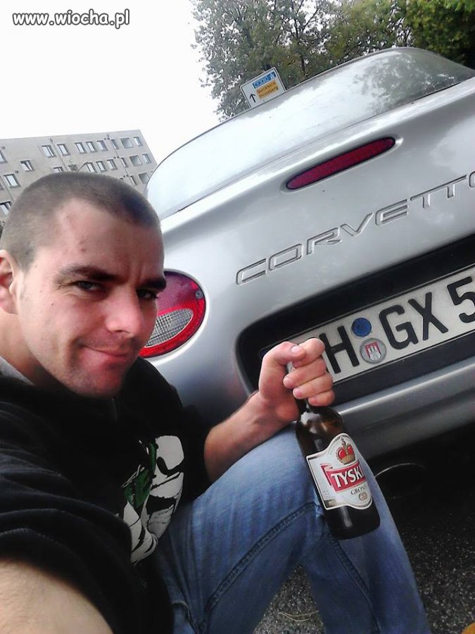Chwalić się czyimś autem na fb. Ale on jest fajny 