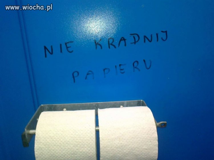 Takie rzeczy tylko w miejskich wc