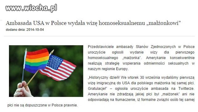 USA rozdają wizy dla Polaków!!