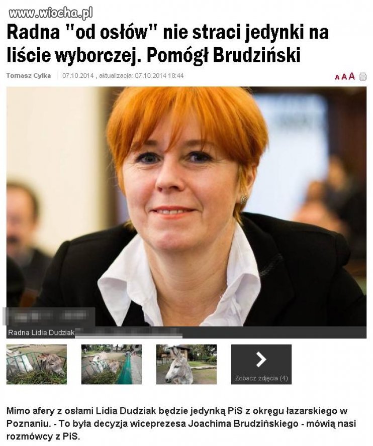Widać tacy "spece" w Poznaniu są potrzebni 