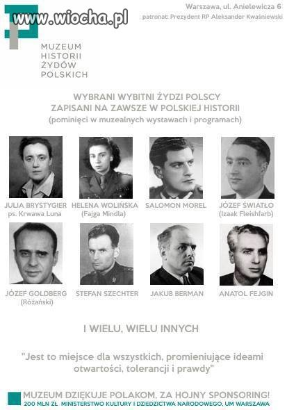 Wybitni” Żydzi polscy zapisani na zawsze w naszej historii.
