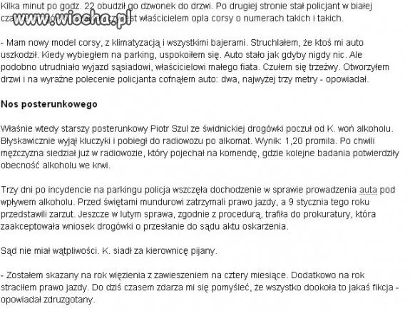 Nasza policja i sądy