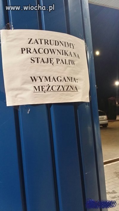 Zatrudnimy pracownika...