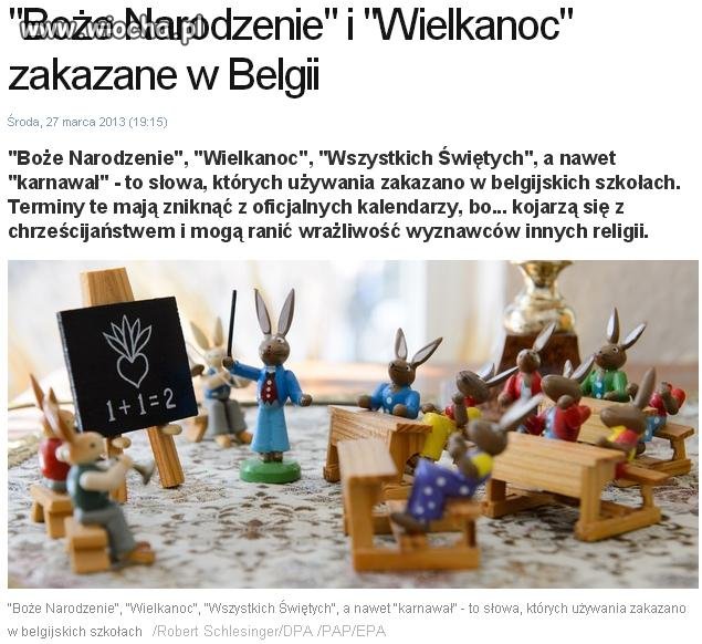 Boże narodzenie obraża muzułmanów!!
