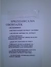 Sprzedawca ma obowiązek