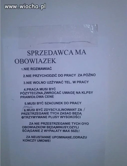 Sprzedawca ma obowiązek
