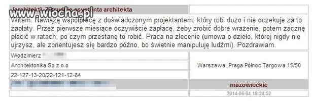 Godziwe warunki