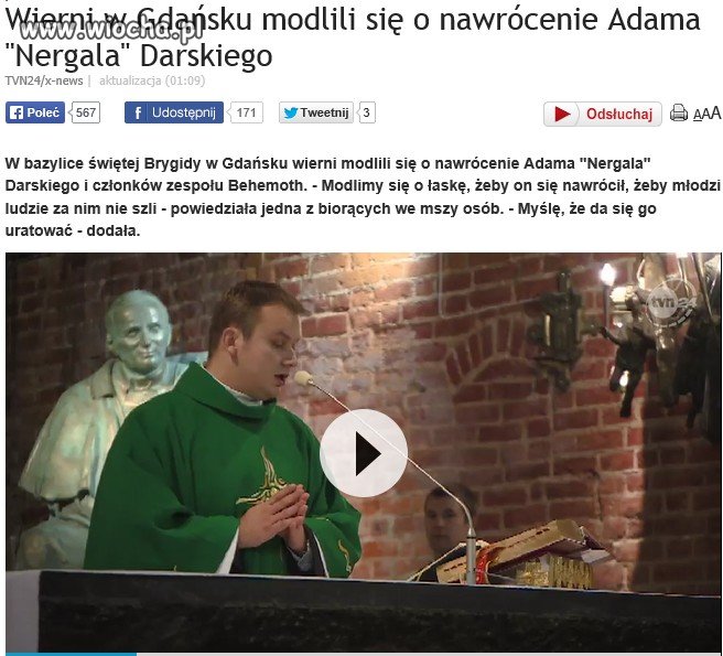 Kościół zatrzymał się w średniowieczu.