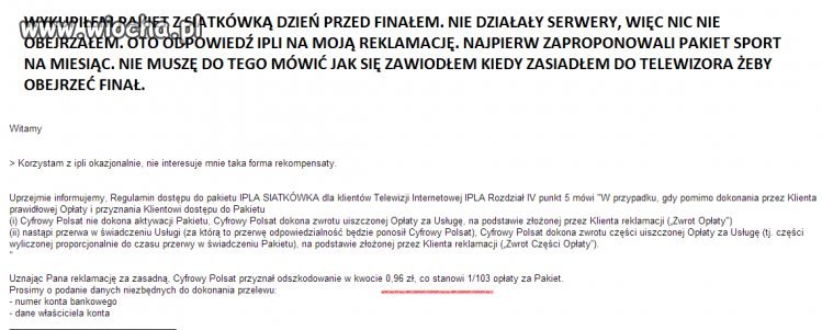 Finał MŚ w siatkówce w IPLI