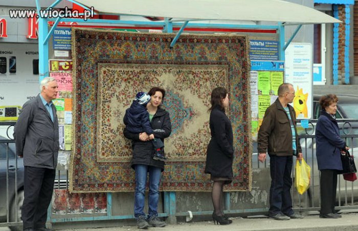 A to pewien przystanek autobusowy w Rosji