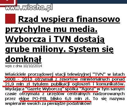 "PŁATNA PROTEKCJA" cd afery RYWINA 